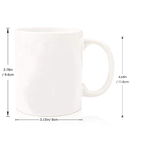 Taza de café con diseño de Alpacha Adventure de 325 ml