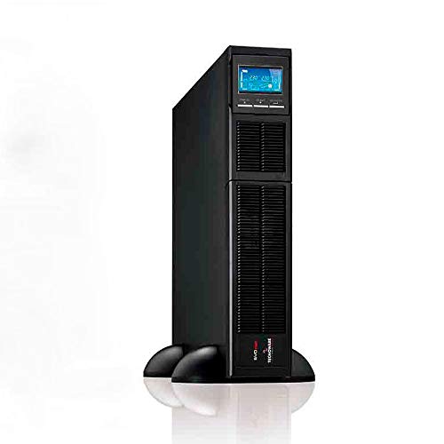 Tecnoware Sistema de alimentación ininterrumpida SAI EVO DSP Plus 1300 VA Rack/Tower IEC. Potenza 1300 VA, tecnología On-Line, autonomía de hasta 40 min, Bypass, EPO, Software Win/Mac