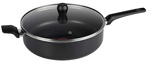 Tefal Invissia - Sartén, Aluminio, Negro, 28 cm