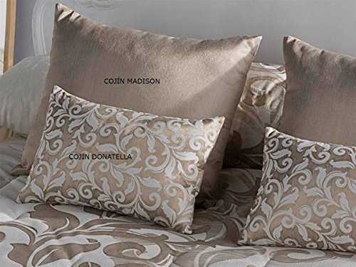 Tejidos JVR LaNovenaNube - Colcha edredón Donatella Cama 150 - Color Oro