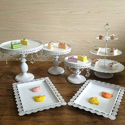 TFCFL - 12 soportes para tartas de cristal, para cupcakes, postres, bodas