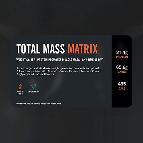 THE PROTEIN WORKS Total Mass Matrix | Ganancia Muscular | Para Ganar Masa| Fresas con Nata | 2kg