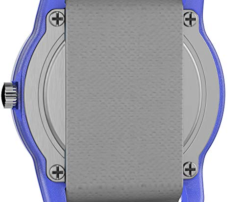 Timex Reloj Análogo clásico para Unisex Niños de Cuarzo con Correa en Tela TW7C77300