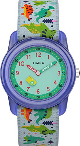 Timex Reloj Análogo clásico para Unisex Niños de Cuarzo con Correa en Tela TW7C77300