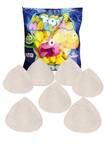 Top Mallows Blancos - Espuma dulce - Marshmallows - TOP CANDY 1 kg