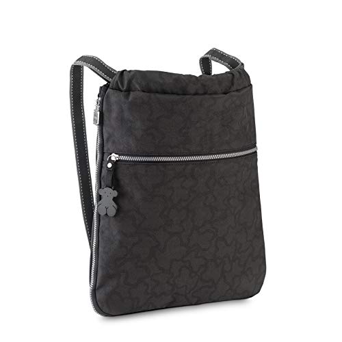 Tous Caine Kaos N, Bolso Mochila para Mujer, Multicolor (Antracita/Negro 295810275), 33x38x6 cm (W x H x L)