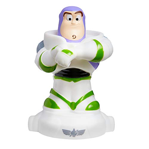 Toy Story Buzz Lightyear GoGlow Buddy - Luz nocturna y antorcha, color blanco