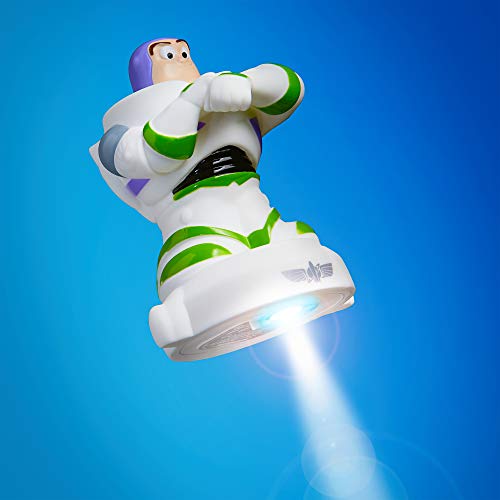 Toy Story Buzz Lightyear GoGlow Buddy - Luz nocturna y antorcha, color blanco