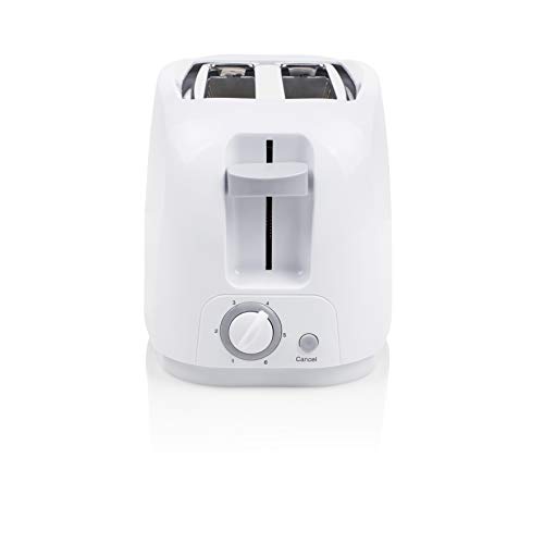 Tristar BR-1013 Tostadora para 2 tostadas, 800 W, Plástico, 2 Ranuras, Blanco