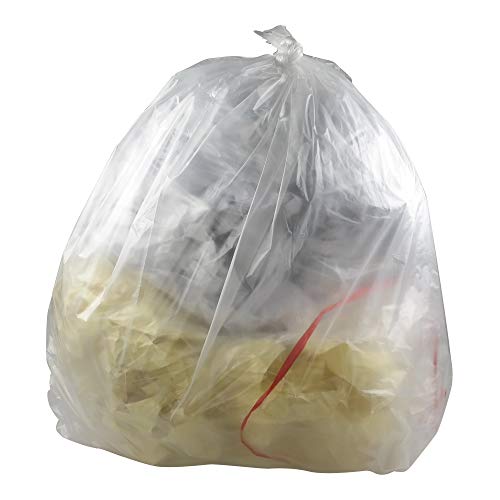 Tstorage 30 Galones Saco de Basura Bolsas de Basura 100l Grandes, Transparentes, 70 Bolsas