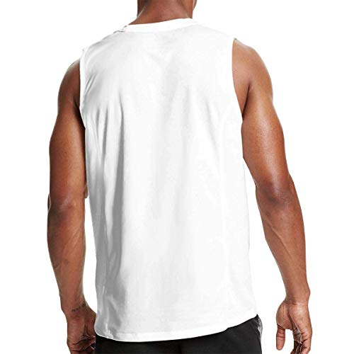 TYUHN One in A Melon Mans Gym Sports Camiseta sin Mangas con Cuello Redondo Chaleco para Correr