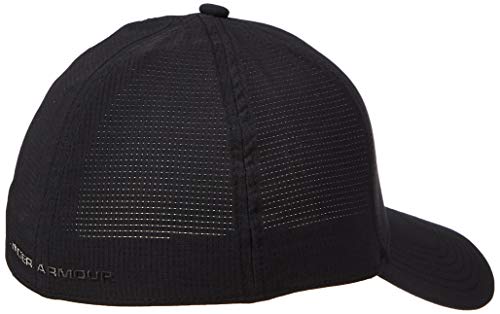 Under Armour Men's AV Core Cap 2.0 Gorra, Hombre, Negro (Black/Metallic Ore 001), M/L