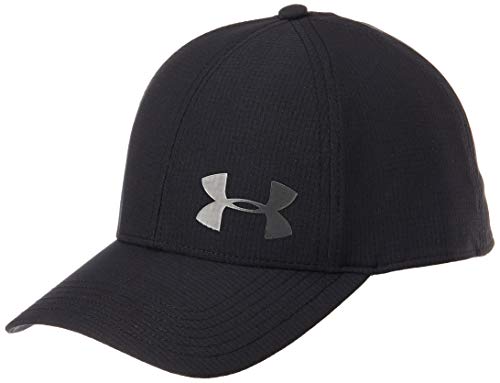 Under Armour Men's AV Core Cap 2.0 Gorra, Hombre, Negro (Black/Metallic Ore 001), M/L