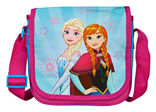 Undercover - Bolsa de Deporte Infantil (21 x 22 x 8 cm, 22 cm), diseño de Frozen, Color Rosa