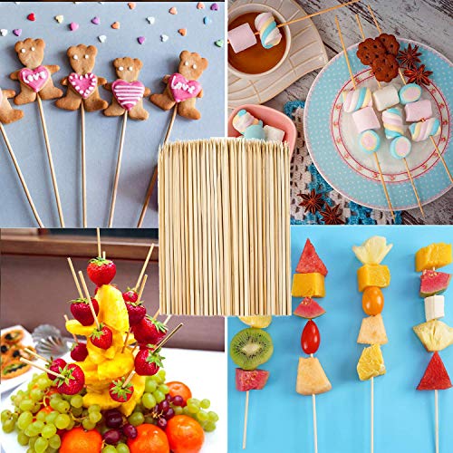 Unique’store 140 palitos de madera, 90 pedazo 15 cm palitos de piruleta para Cake Pop Sticks,Brochetas De Frutas, 50 pedazo 114*10mm Palos de Helado para barras de helado.