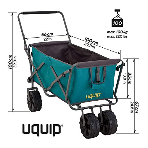 Uquip Buddy - Carrito de playa - 100 kg de capacidad