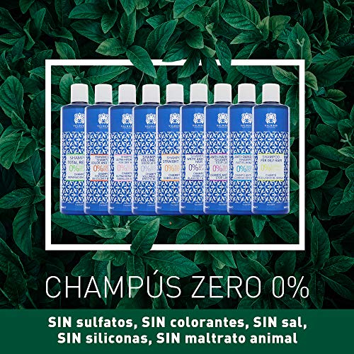 Válquer Profesional Champú Cabellos blancos y grises % sin sal, sin sulfatos, sin parabenos y sin Siliconas - 400 ml