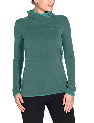 VAUDE Women's Miskanti LS T-Shirt Camiseta, Mujer, Nickel Green, 38