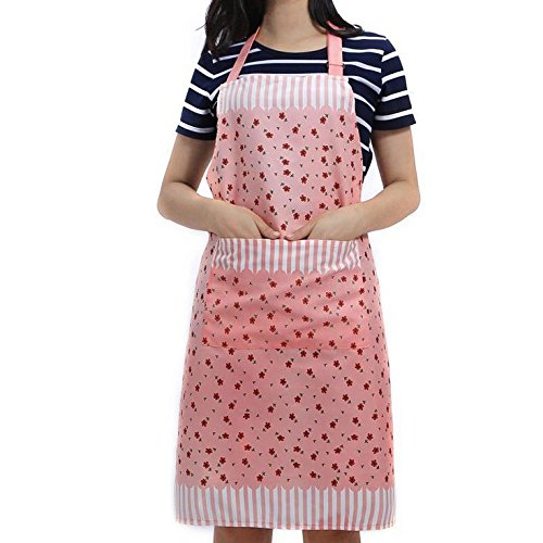 Veewon señoras cocina Delantal con bolsillos restaurante Flirty Aprons – Delantal para para mujer Cook, Cupcake, Cafe y camarera