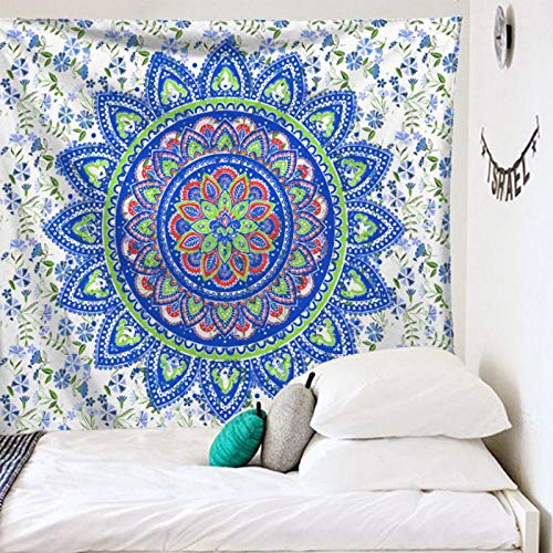 vermers Mandala Tapiz Grande Decoraci¨®n de Pared Boho Decoraci¨®n Trippy Poli¨¦ster Hippie Japon¨¦s Sol Luna Granja Alfombras Dormitorios Decoraci¨®n Chakra