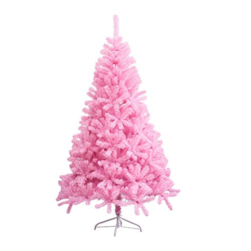 VEYLIN Árbol de Navidad de 1,82 m, 700 puntas, árbol artificial con soporte de metal (rosa)