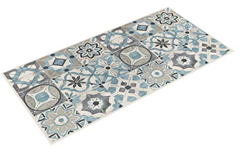 Vilber Gran Chef Kollar Alfombra, Vinilo, AZUL, 50x100x0.2cm