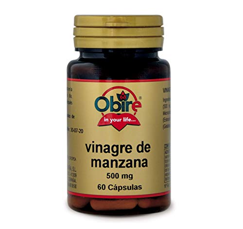 Vinagre de manzana 500 mg 60 cápsulas