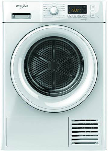 Whirlpool FTM1182FR - Secadora (Independiente, Carga frontal, Bomba de calor, Blanco, Botones, Giratorio, 120 L)