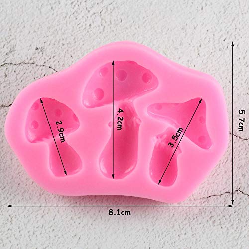 WYNYX 1 Unid Forma de Seta Molde de Pastel Molde de Silicona   3D   Molde de DIY Herramientas para Hornear Molde de Encaje de Azúcar Chocolate