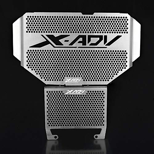 X-ADV 750 2017-2020 Grille de Radiateur Protection para Honda XADV 750(Plata)