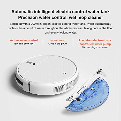 Xiaomi Mijia Robot trapeador de barrido Mi Vacuum Cleaner 1C para Home Auto Dust Sterilize 2500PA Cyclone Suction Smart Planned WIFI