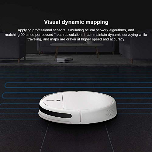 Xiaomi Mijia Robot trapeador de barrido Mi Vacuum Cleaner 1C para Home Auto Dust Sterilize 2500PA Cyclone Suction Smart Planned WIFI