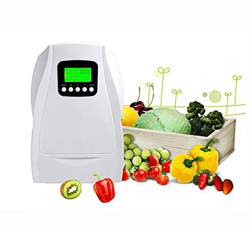 XYYMC Generador de Ozono Doméstico Digital,Ozonizador Negative Ion purificador de Aire Limpieza y desinfección Dispositivo para el Agua, Verduras, Frutas, etc