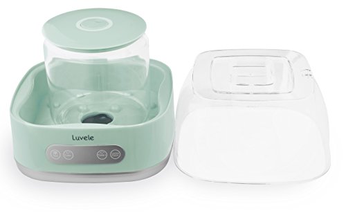 Yogurtera Luvele Pure Plus con contenedor de cristal de 2L Yogur apto para dietas SCD & GAPS