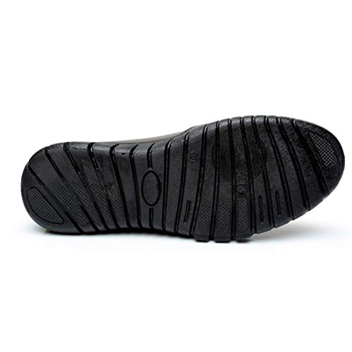 Zapatos de Cordones para Hombre, Xianheng Calzado de Trabajo para Chef Resistente al Aceite y al Agua, Zapatos para Hostelería Antideslizante, Zapatos de Uniforme de Cocina Asiático 44#2