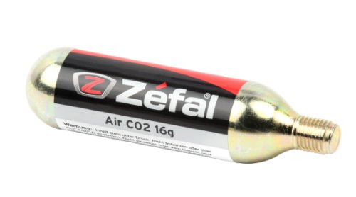 ZEFAL Co2 16g Blíster 2 Cartuchos, Deportes, Plata