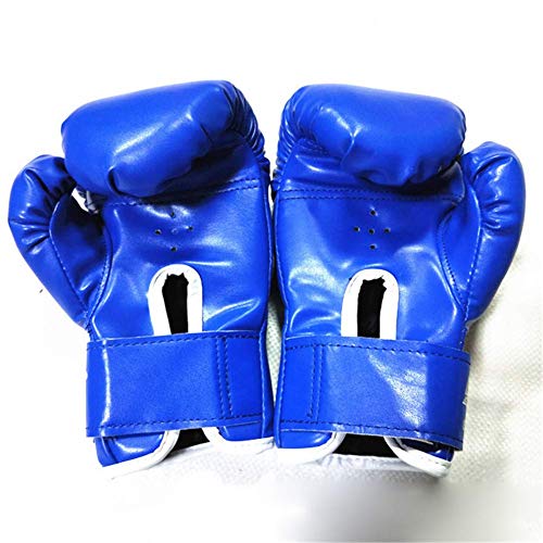 ZEH Guantes de Boxeo Guantes de los niños, Saco de Boxeo for niños Niños Juventud, Guantes de Bolsa de Arena Pesada Pro Kickboxing Muay Thai Mitones Formación Sparring FACAI (Color : Red)